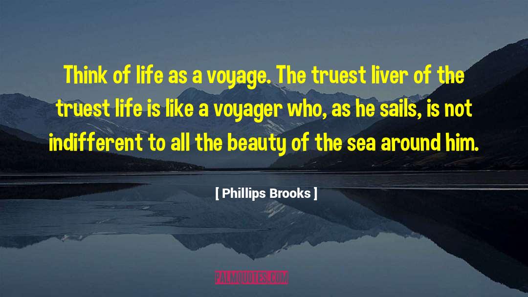 Voyager quotes by Phillips Brooks