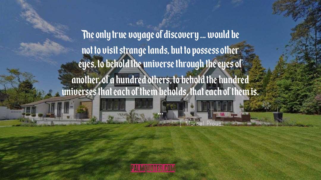 Voyages Of Discovery quotes by Marcel Proust