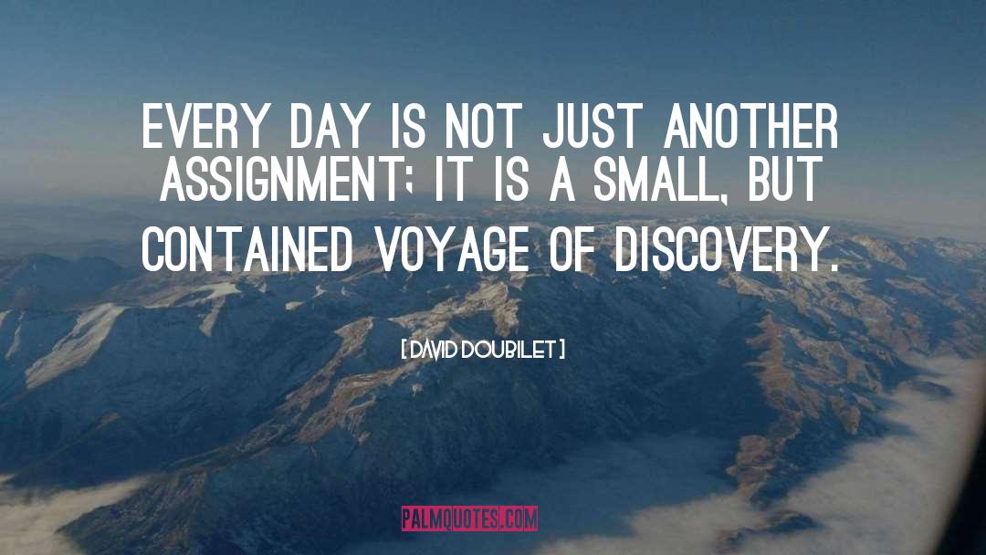 Voyages Of Discovery quotes by David Doubilet