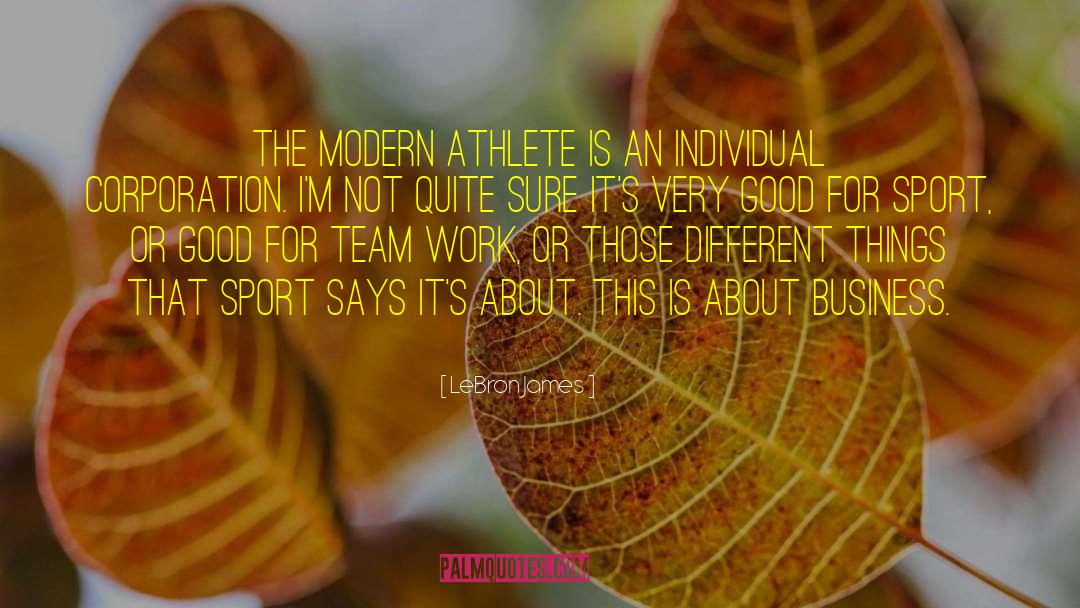 Vreun Sport quotes by LeBron James