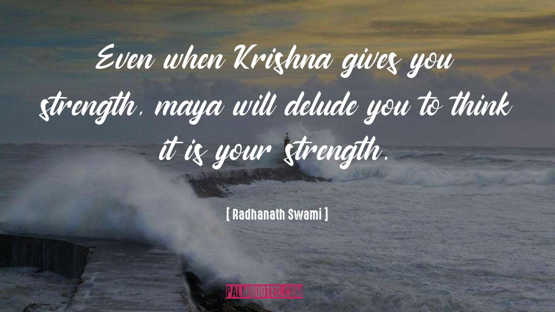 Vrindavan Krishna quotes by Radhanath Swami