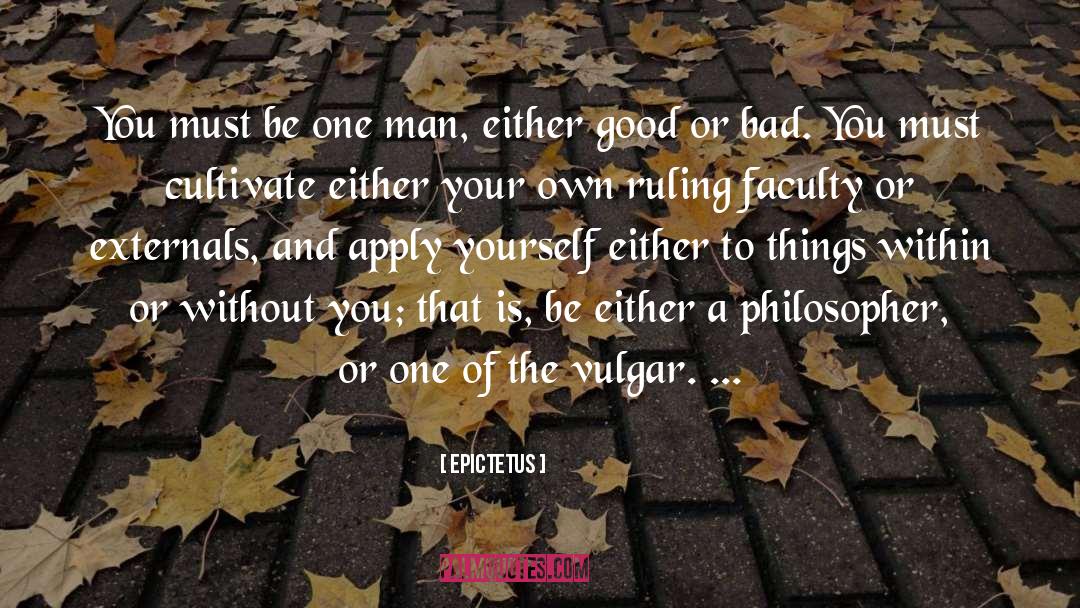 Vulgar quotes by Epictetus