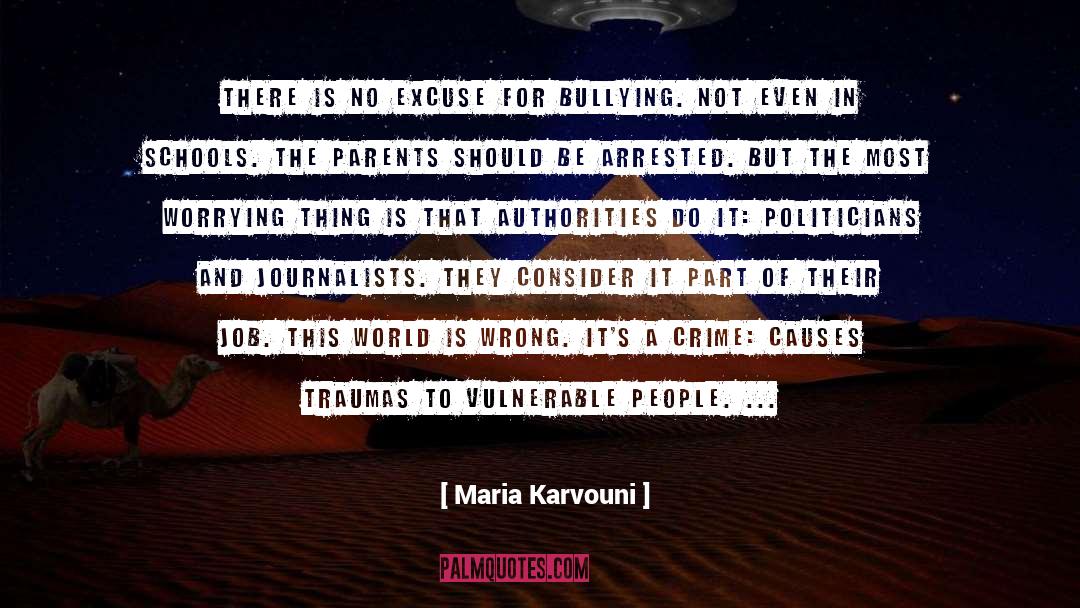 Vulnerable People quotes by Maria Karvouni