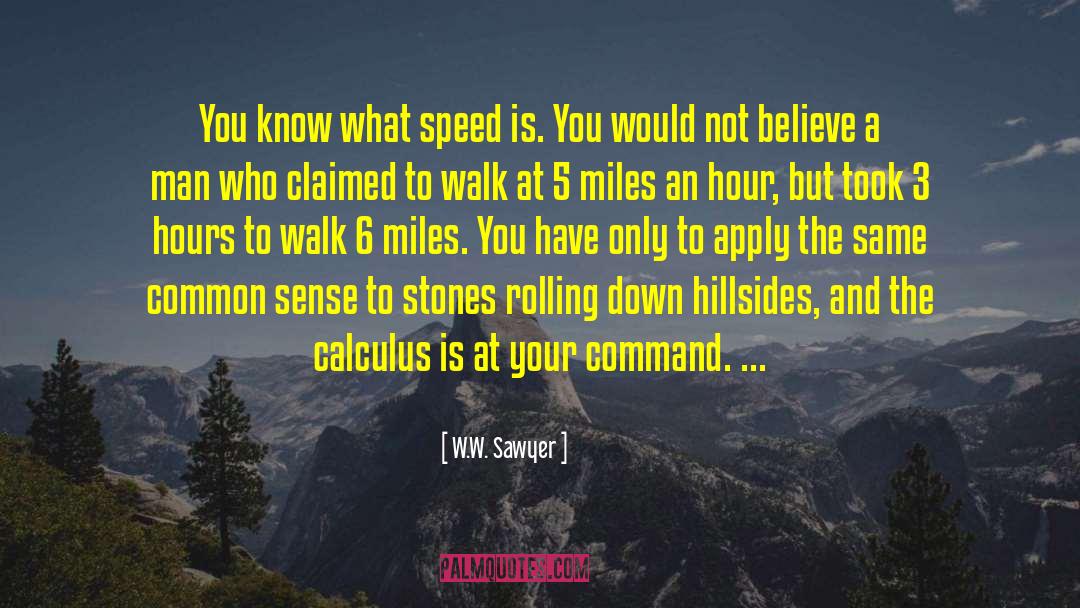 W W Rostow quotes by W.W. Sawyer