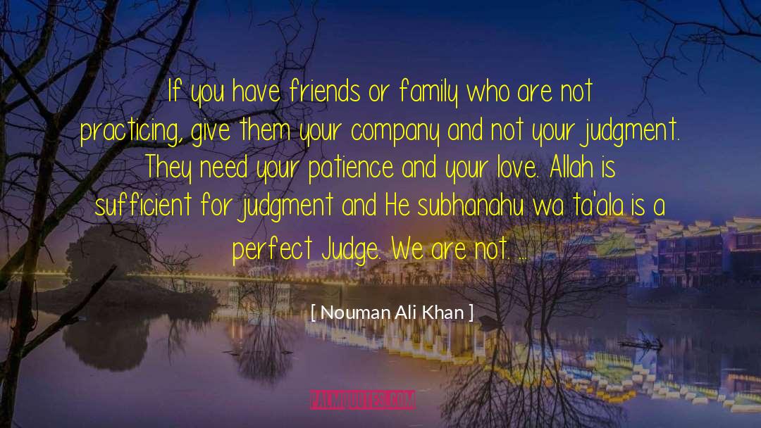 Wa Ter Divinity quotes by Nouman Ali Khan