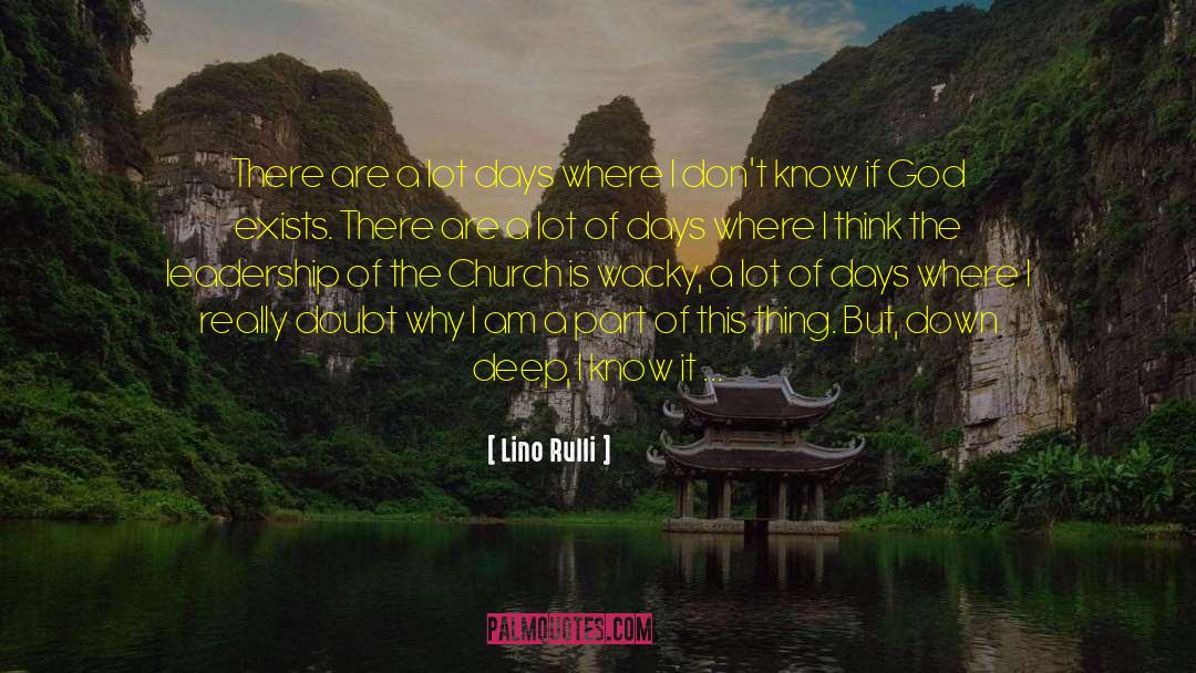 Wacky quotes by Lino Rulli