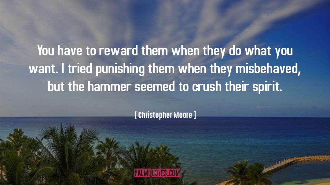 Wacquant Punishing quotes by Christopher Moore