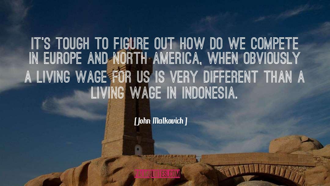 Wage Gap quotes by John Malkovich