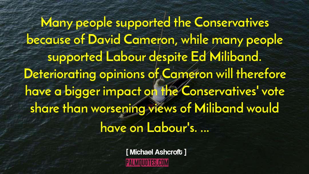 Wage Labour quotes by Michael Ashcroft