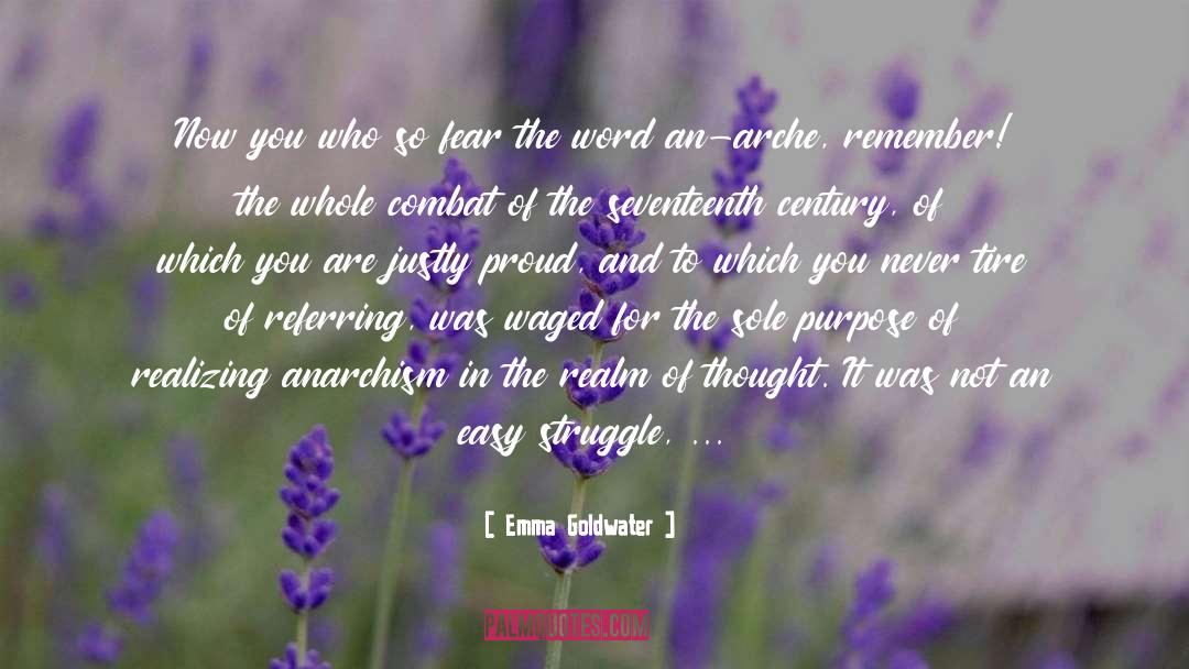 Waged quotes by Emma Goldwater