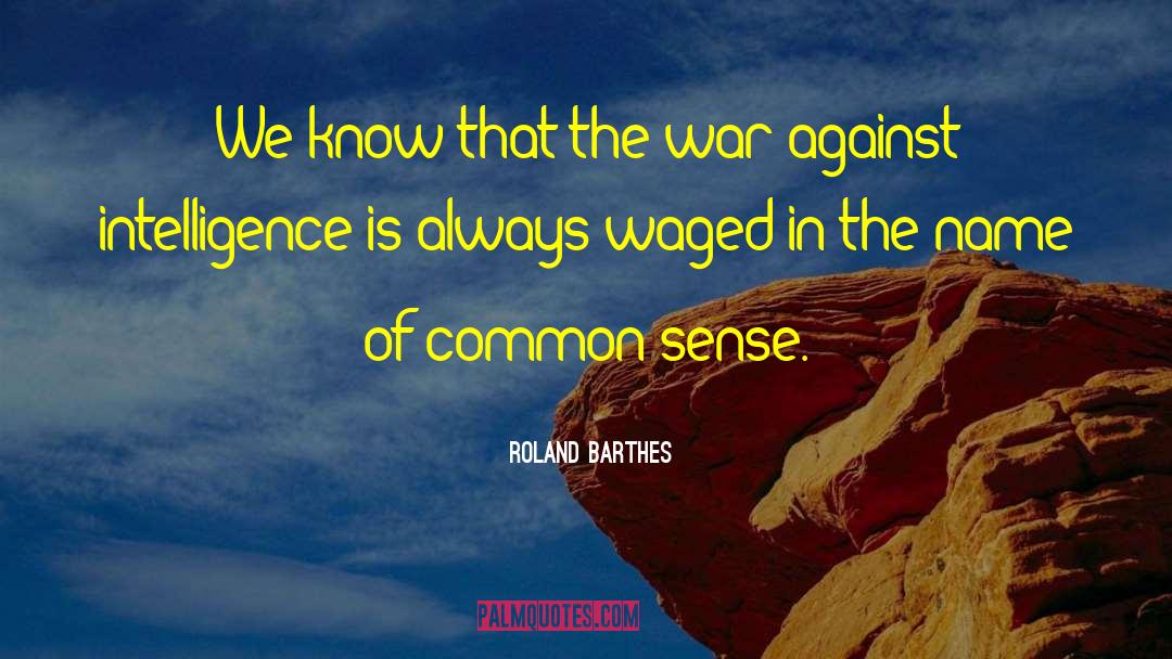 Waged quotes by Roland Barthes