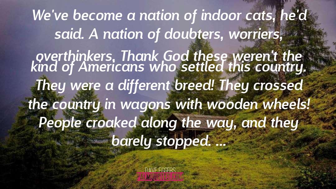 Wagons quotes by Dave Eggers