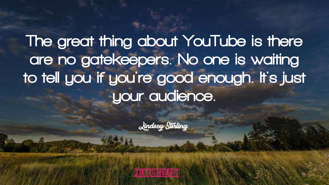 Wahehe Youtube quotes by Lindsey Stirling