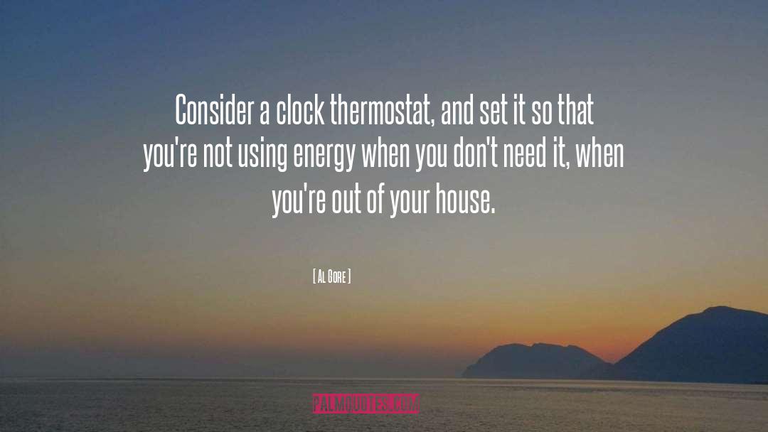Wahler Thermostat quotes by Al Gore