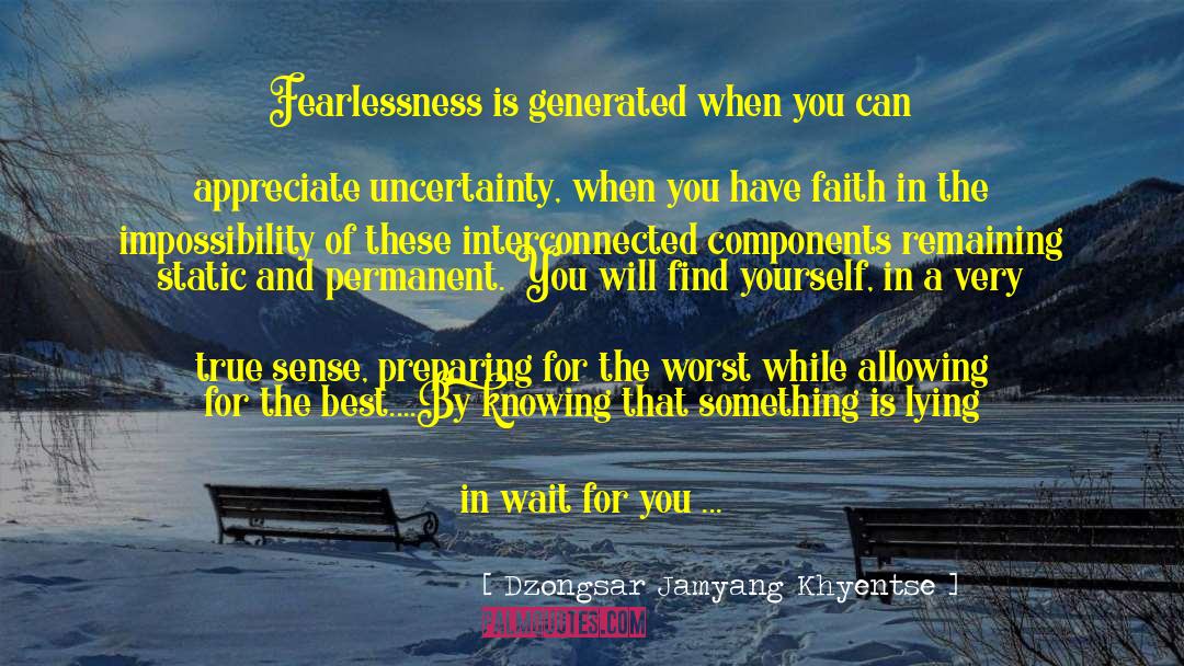 Wait For You quotes by Dzongsar Jamyang Khyentse