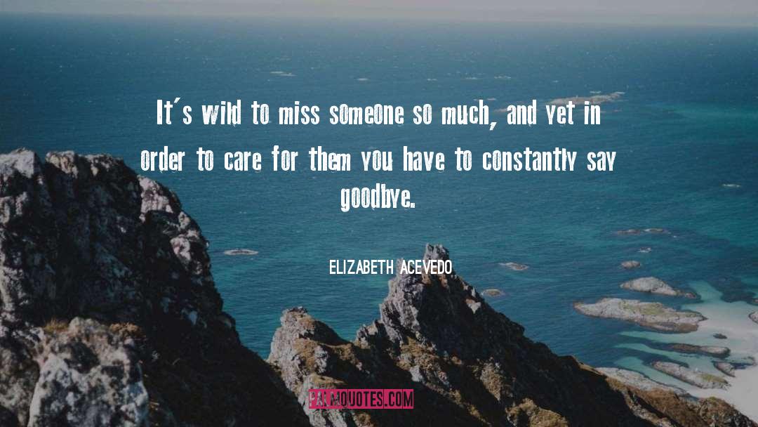 Waiting And Missing You quotes by Elizabeth Acevedo