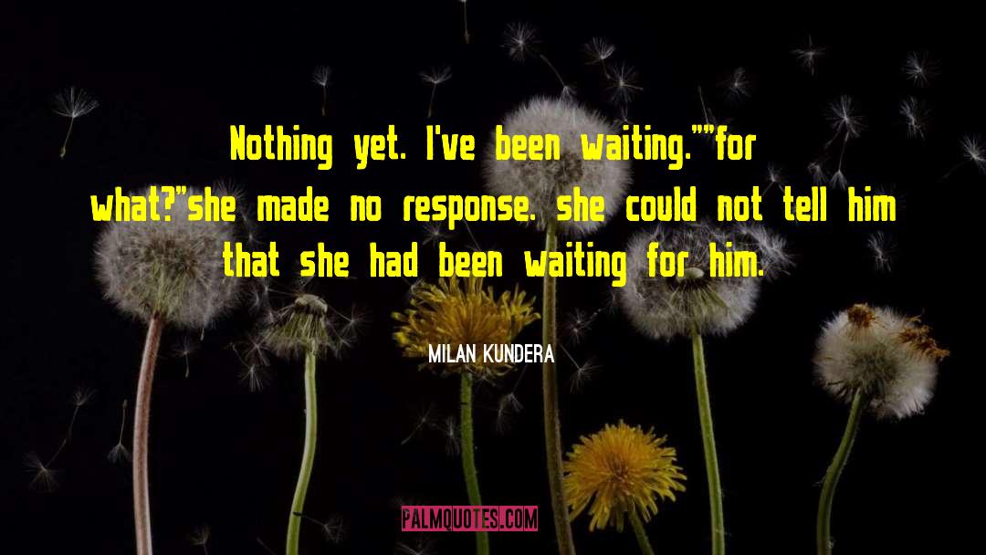 Waiting For Forever quotes by Milan Kundera