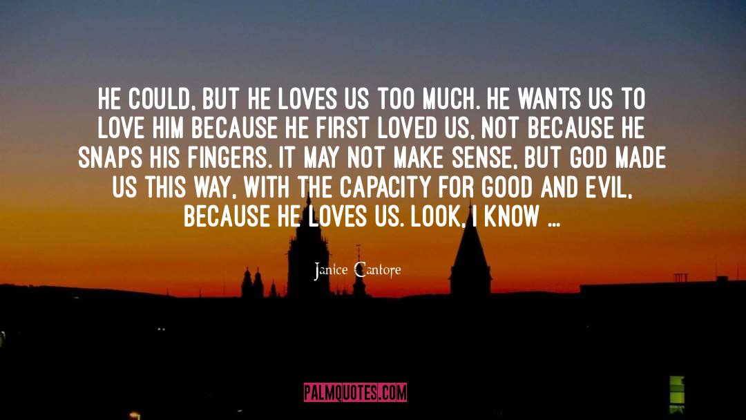 Waiting For Him To Love You quotes by Janice Cantore