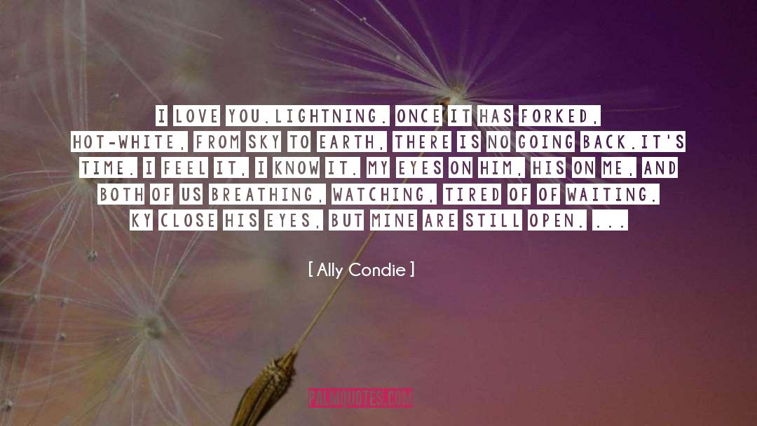 Waiting For Him To Love You quotes by Ally Condie