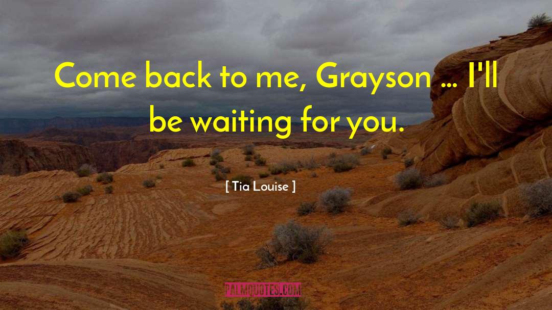 Waiting For Hope quotes by Tia Louise