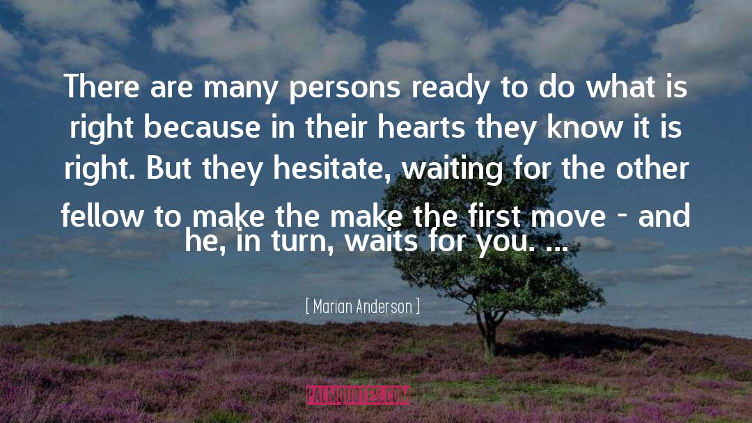 Waiting For Hope quotes by Marian Anderson