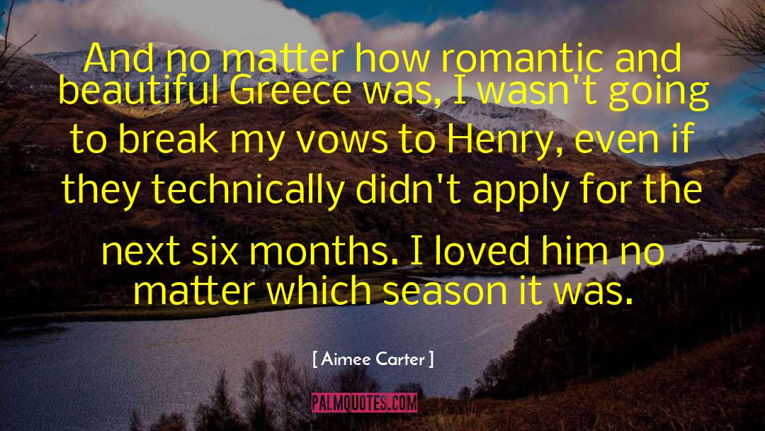 Waiting For Love quotes by Aimee Carter