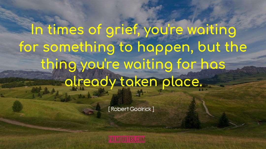 Waiting For Something quotes by Robert Goolrick