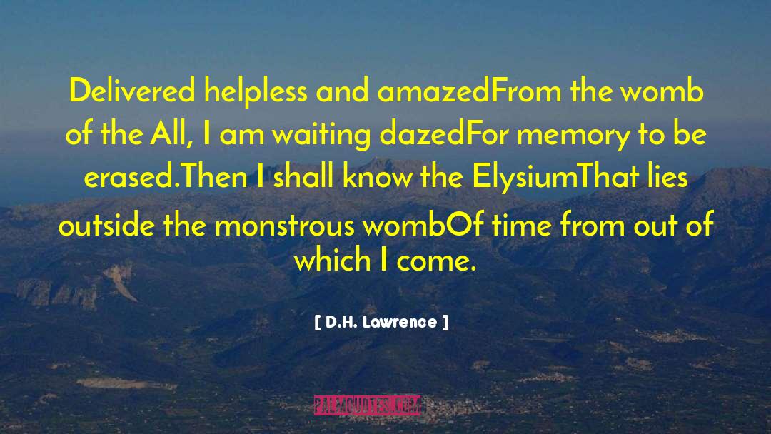 Waiting For Spring quotes by D.H. Lawrence