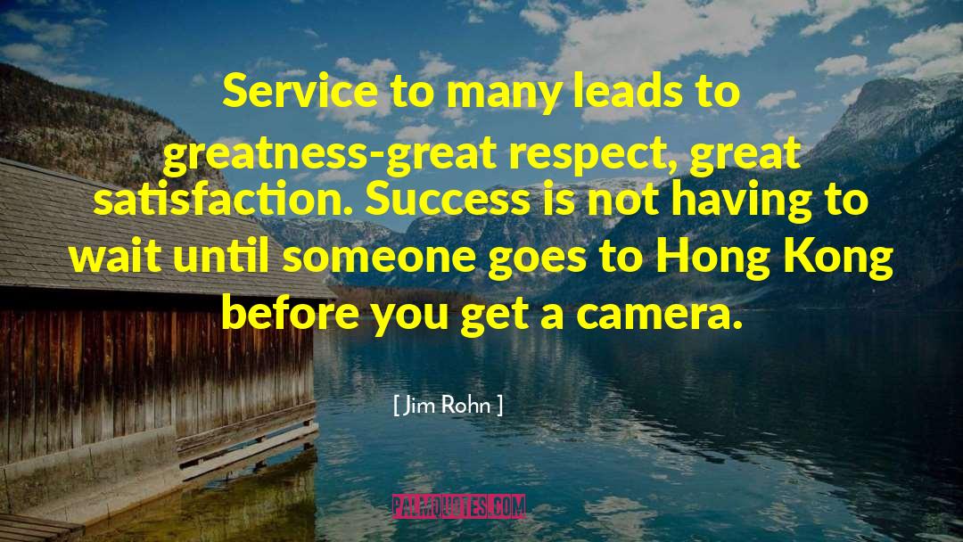 Waiting Success quotes by Jim Rohn