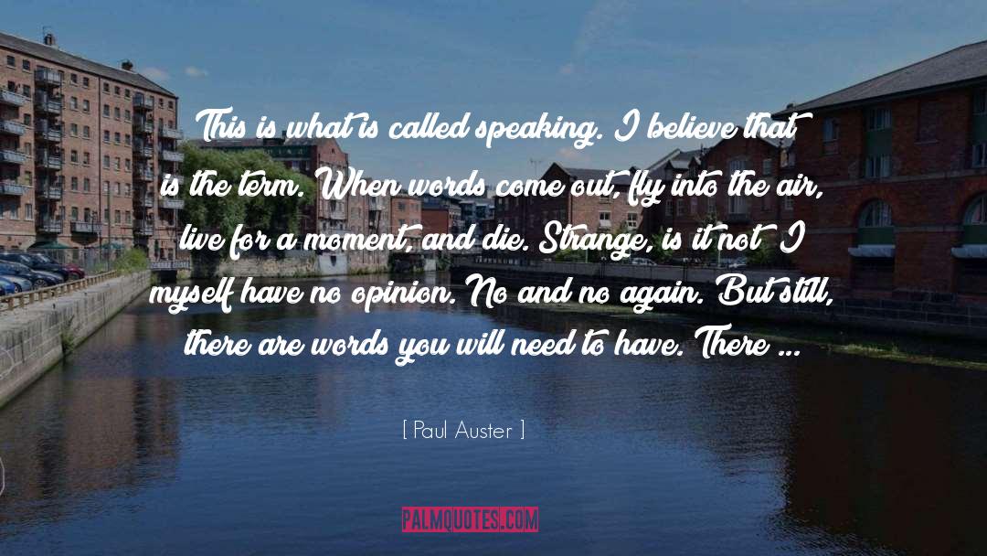 Waiting To Live quotes by Paul Auster