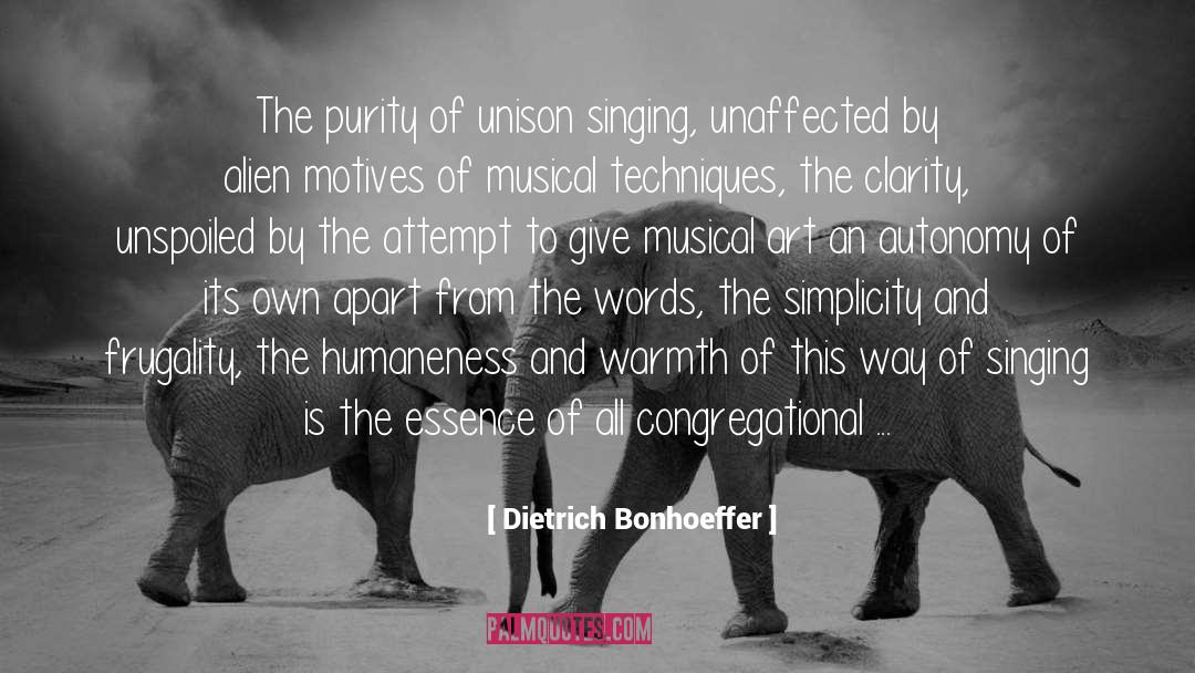 Waitress Musical quotes by Dietrich Bonhoeffer