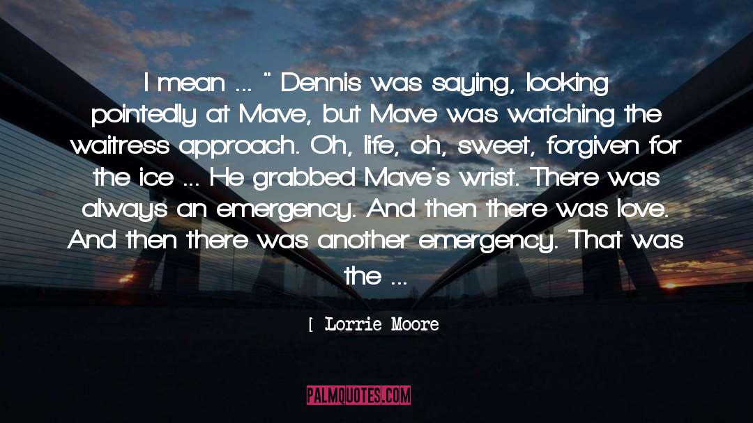 Waitress quotes by Lorrie Moore