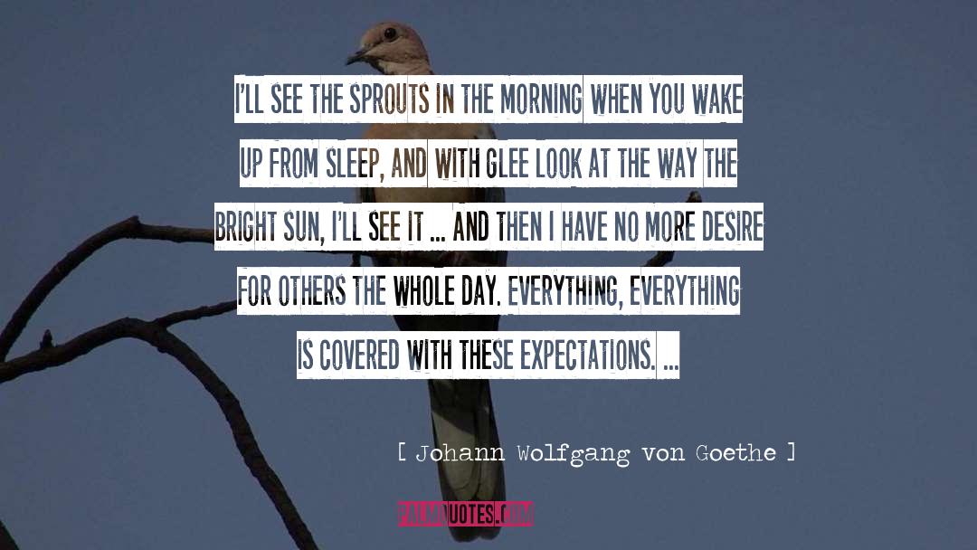 Wake quotes by Johann Wolfgang Von Goethe