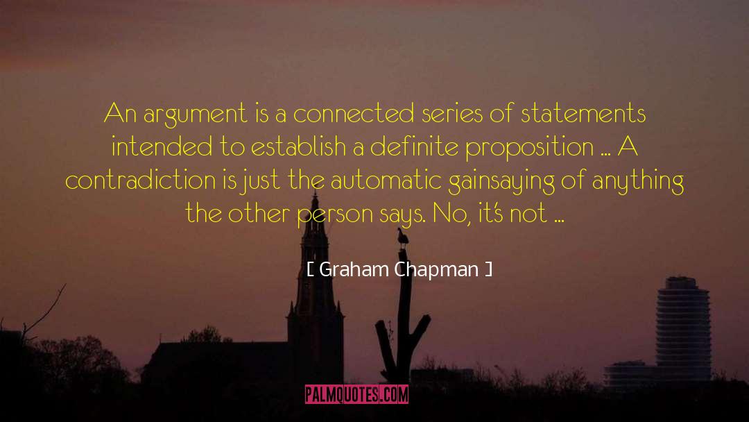 Wake Series quotes by Graham Chapman