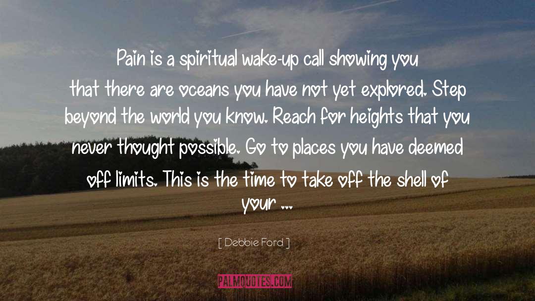 Wake Up Call quotes by Debbie Ford