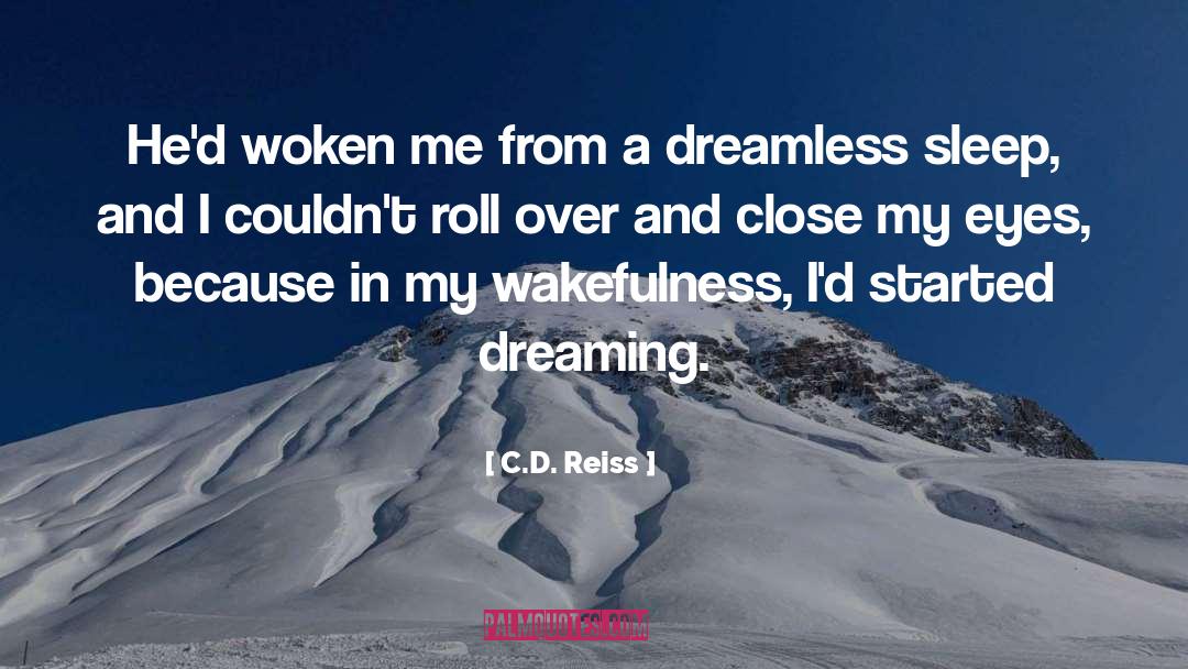 Wakefulness quotes by C.D. Reiss