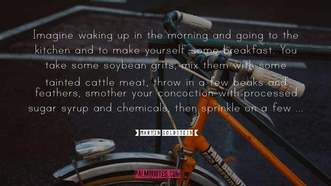 Waking Up In The Morning quotes by Martin Goldstein