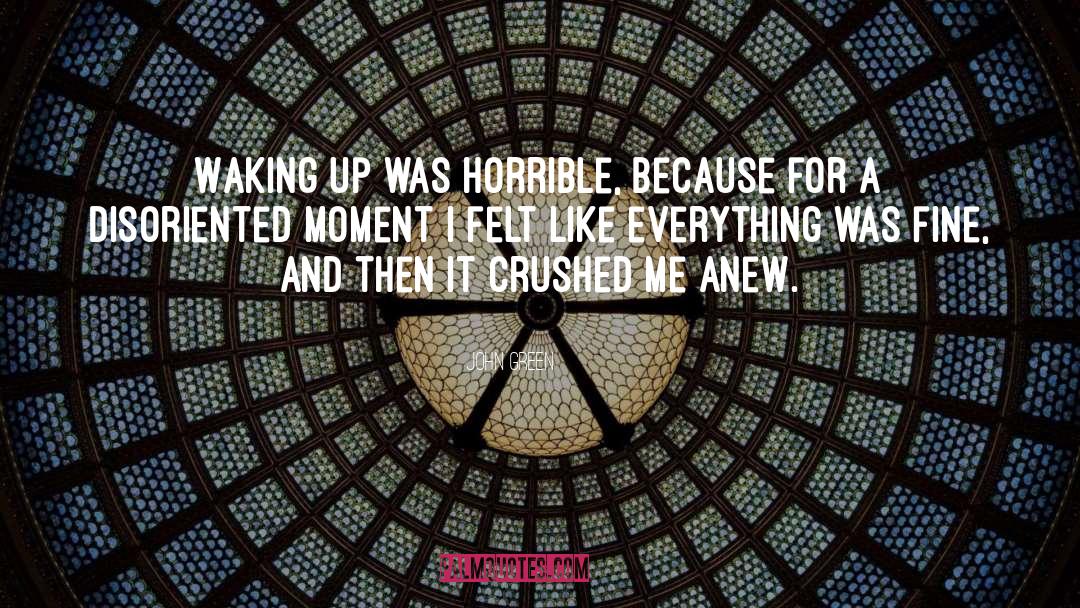 Waking Up Married quotes by John Green