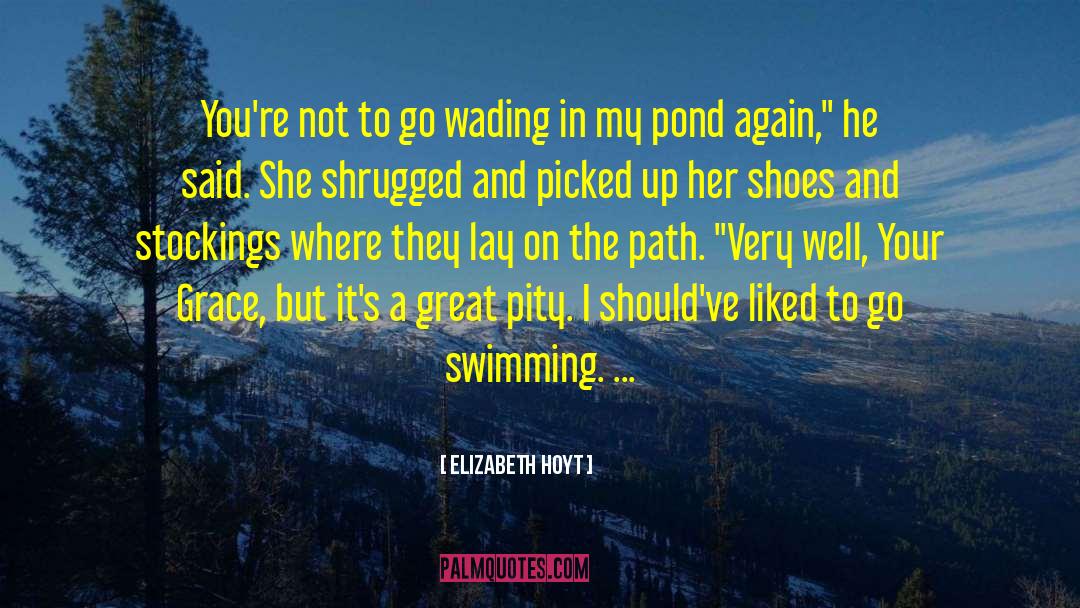 Walden Pond quotes by Elizabeth Hoyt