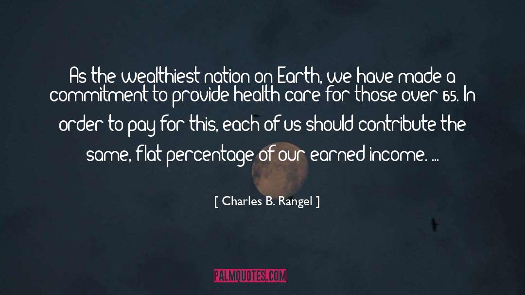 Waldenberg Health quotes by Charles B. Rangel