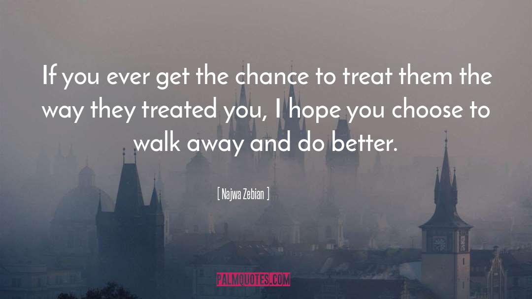 Walk Away quotes by Najwa Zebian
