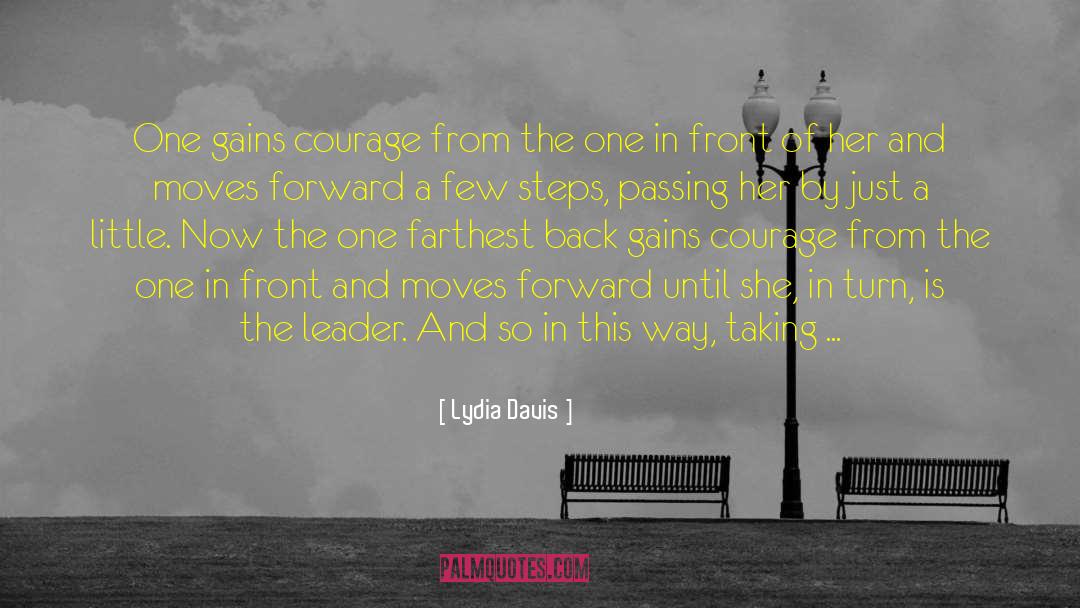Walk Few Steps quotes by Lydia Davis