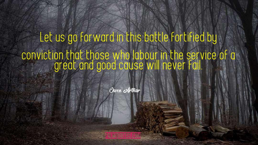 Walk Forward quotes by Owen Arthur