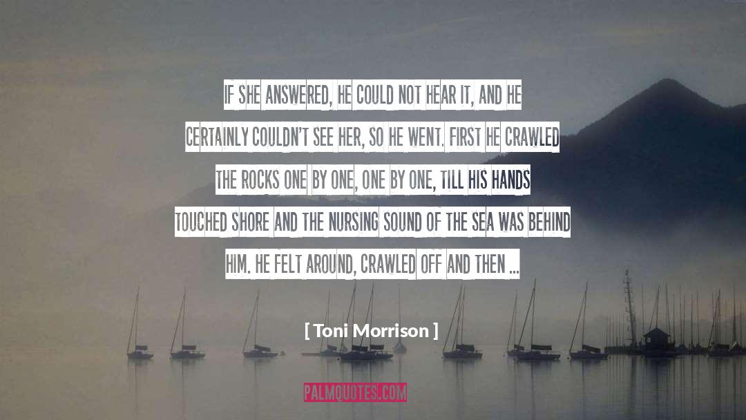 Walked quotes by Toni Morrison