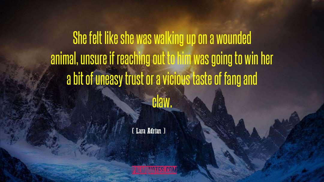 Walker And Lara quotes by Lara Adrian