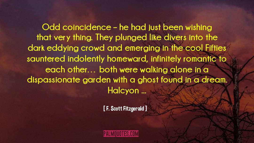 Walking Alone quotes by F. Scott Fitzgerald