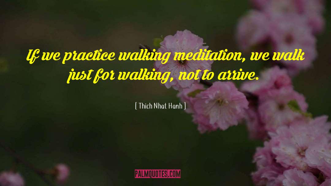 Walking Meditation quotes by Thich Nhat Hanh