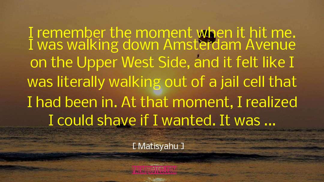 Walking Out quotes by Matisyahu