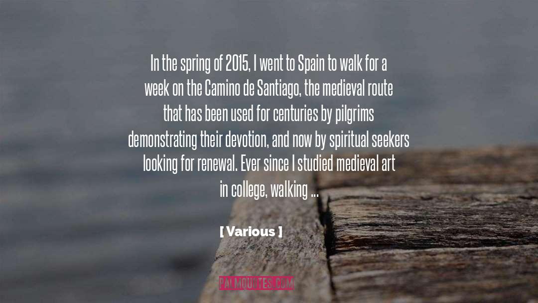 Walking The Camino quotes by Various