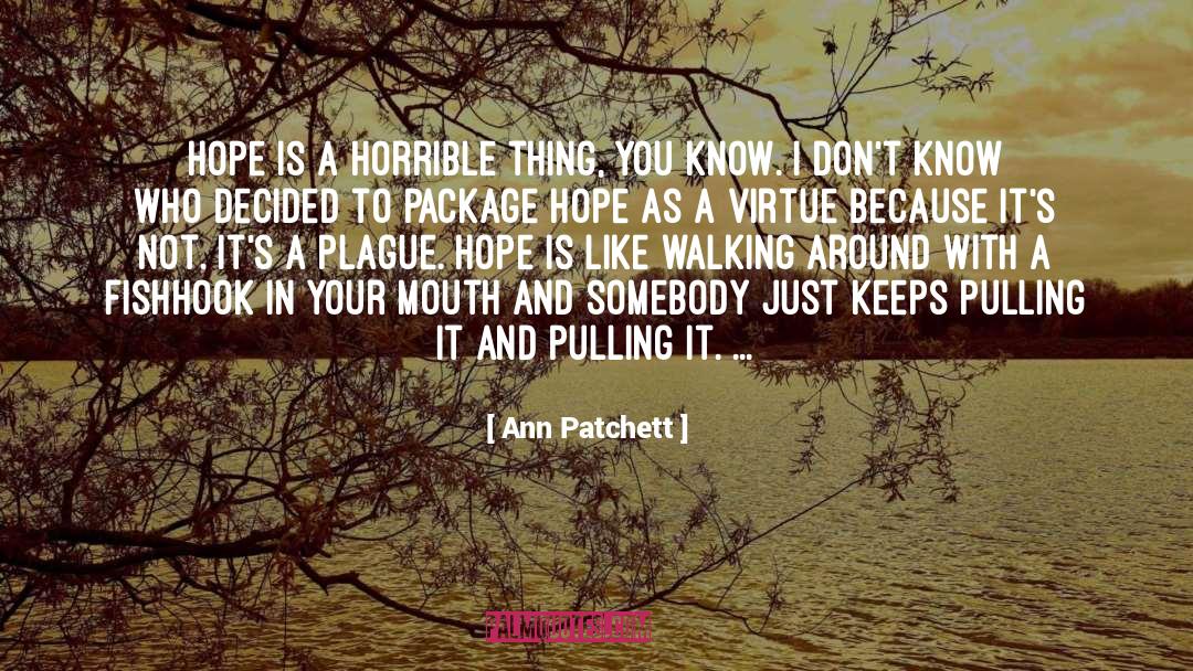 Walking With Justice quotes by Ann Patchett